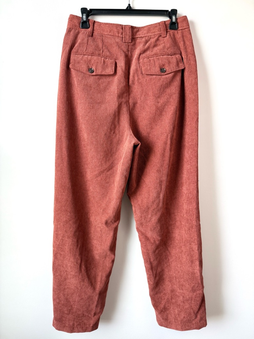 Madewell‎ Corduroy High Rise Tapered Leg Pants Dusty Redwood 6 - Picture 5 of 9
